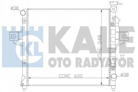 Теплообмінник KALE OTO RADYAT?R Kale Oto radyator 342085 (фото 1)
