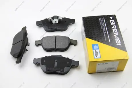 Тормозные колодки перед. Renault Laguna 01- (ATE) (156,3x68,5x18) Bremsi BP2970