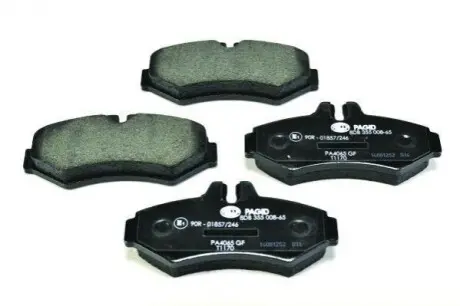 Тормозные колодки зад. Sprinter 311-316 00-06 (Bosch) Hella pagid 8DB355008-651