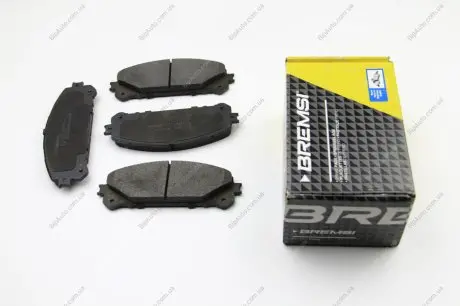Тормозные колодки перед. Lexus RX 08-15/Toyota RAV4 12- (advics) Bremsi BP3481