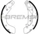 Гальмівні колодки зад. Chevrolet Aveo,Kalos 03-/Daewoo Kalos 02- Bremsi GF0633 (фото 1)