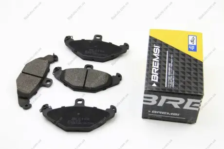 Тормозные колодки зад. Laguna I 93-01 (brembo) (125,9x58,4x14,8) Bremsi BP2553