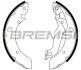 Тормозные колодки зад. Hyundai Lantra 90-00/Coupe 96-02 (Mando) BREMSI GF0733