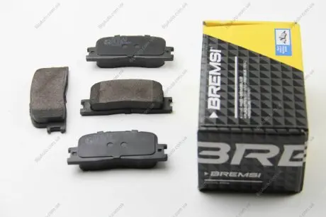 Гальмівні колодки зад. Toyota Camry 01-06 (akebono) (93x38x16) Bremsi BP3060 (фото 1)