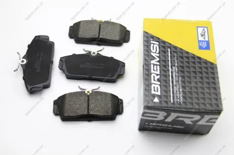 Гальмівні колодки перед. Nissan Almera 00-/Primera 91-02 (TRW) Bremsi BP2862