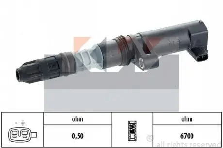 Катушка зажигания Kw 470 432