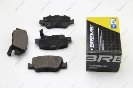 Тормозные колодки зад. Toyota Auris 07-12/Corolla 13- (bosch) Bremsi BP3341
