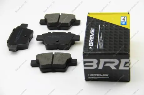 Тормозные колодки зад. Peugeot 207/307/Citroen C4 06- (Bosch) Bremsi BP3198