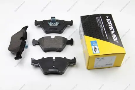 Тормозные колодки перед. BMW 3(E46) 99-07/X3(E83) 03-11 (ATE) Bremsi BP3135