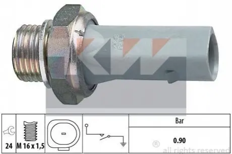 Датчик тиску масла Kw 500 150