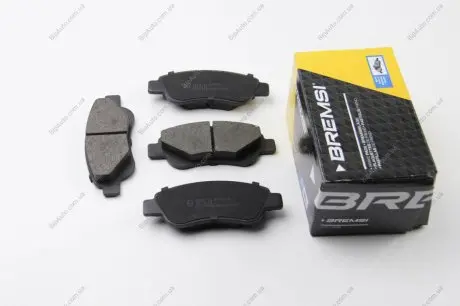 Гальмівні колодки перед. Peugeot 107/Citroen C1 05- (Bosch) Bremsi BP3225