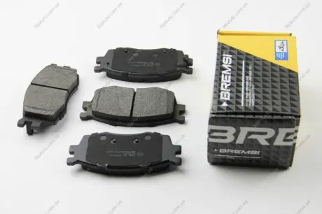 Гальмівні колодки перед. Hyundai Accent/Kia Rio 05- (mando) Bremsi BP3240
