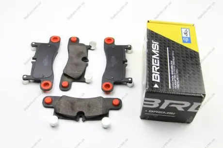 Гальмівні колодки зад. Porsche Cayenne (92A) 10- (Brembo) Bremsi BP3585 (фото 1)