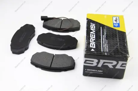 Тормозные колодки перед. Ducato/Jumper/Boxer 02-06 (1.4t) Bremsi BP2997
