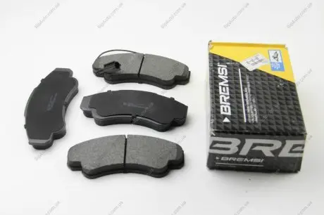 Гальмівні колодки перед. Jumper/Ducato/Boxer 02- (1.8t) Bremsi BP2998
