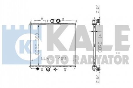 Теплообмінник KALE OTO RADYAT?R Kale Oto radyator 213200