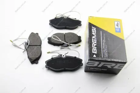 Тормозные колодки перед. Peugeot 306/406/607 96- (TRW) Bremsi BP2683