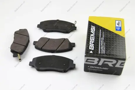 Гальмівні колодки перед. Hyundai Santa FE 12- (mando) Bremsi BP3492 (фото 1)
