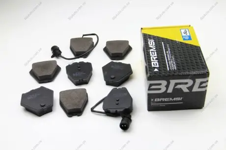 Гальмівні колодки перед. Audi A6 3.7/A8 98-02 (Lucas) Bremsi BP3122