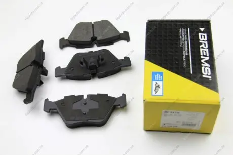 Тормозные колодки перед. BMW 1 (E81/E87) 06-12 (ATE) Bremsi BP3479