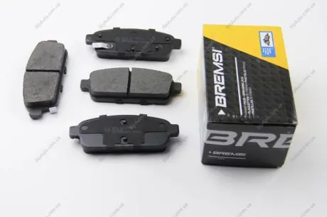 Гальмівні колодки зад. Astra J 09-/Cruze 09- (Bosch) Bremsi BP3406