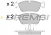 Тормозные колодки перед. BMW 3 (E36/E46) 90-09 (ATE) Bremsi BP2745 (фото 1)