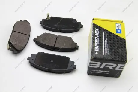 Гальмівні колодки перед. Mazda 3/CX-3 13- (Akebono) Bremsi BP3556