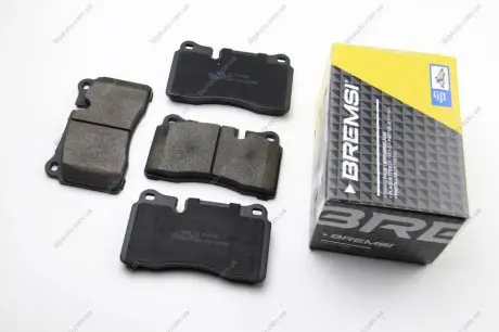 Гальмівні колодки перед. Range Rover 05-12 (brembo) Bremsi BP3288 (фото 1)