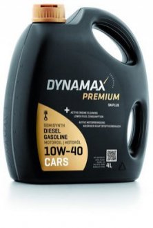 Масло моторное PREMIUM SN PLUS 10W40 (4L) Dynamax 502648