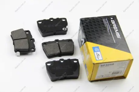 Тормозные колодки зад. Toyota RAV4 94-05 (akebono) Bremsi BP3050