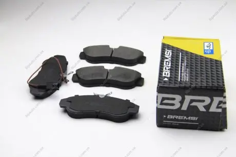 Гальмівні колодки перед. Ducato/Boxer 94-02 (1.8t) Bremsi BP2889