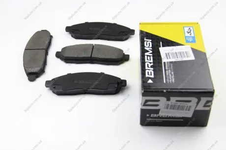 Гальмівні колодки перед. Nissan Navara 2,5dCi 05- Bremsi BP3256
