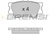 Гальмівні колодки зад. Toyota RAV4 06- (akebono) Bremsi BP3252 (фото 1)