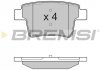 Тормозные колодки зад. Ford Mondeo 00-07 (bosch) BREMSI BP3266