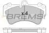 Тормозные колодки перед. Audi Q7/Touareg/Cayenne BREMSI BP3099