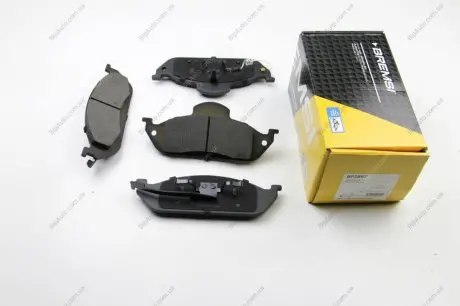 Тормозные колодки перед. MB M-Class (W163) 98-05 Bremsi BP2897