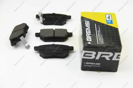 Гальмівні колодки зад. Toyota Corolla/Yaris 05- Bremsi BP3322