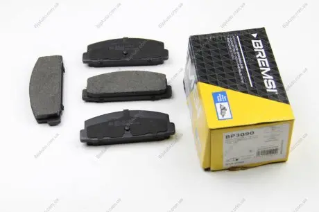 Гальмівні колодки зад. Mazda 6 02-13 (akebono) Bremsi BP3090 (фото 1)
