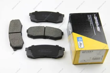 Гальмівні колодки зад. Toyota Land Cruiser 84- Bremsi BP2597
