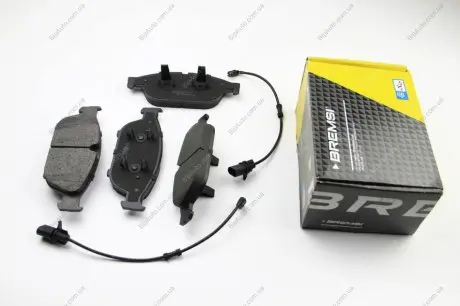 Гальмівні колодки перед. Audi A6/A8 10- (ATE) Bremsi BP3476