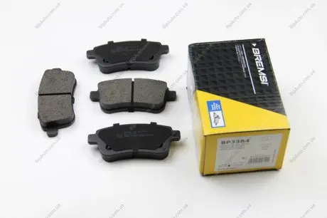 Тормозные колодки зад. Megane III/Fluence 08- Bremsi BP3384