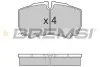 Гальмівні колодки зад. Daily 99- (без спарки) BREMSI BP3025