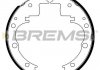 Тормозные колодки зад. Daily II -99 (бараб.) BREMSI GF0166