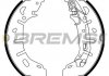 Тормозные колодки зад. Doblo 10- (барабан) BREMSI GF0148