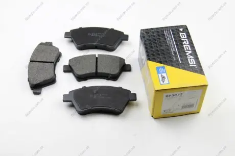 Тормозные колодки перед. Kangoo (4x4) 01- Bremsi BP3072