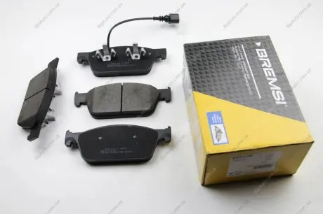 Тормозные колодки перед. T5 09- (R17) Bremsi BP3478