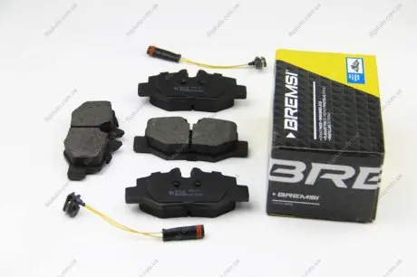 Тормозные колодки зад. Vito (639) 03- Bremsi BP3101