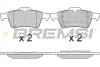 Тормозные колодки зад. Connect 02-13 Bremsi BP2980 (фото 1)