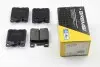 Гальмівні колодки зад. W140/210 BREMSI BP2653