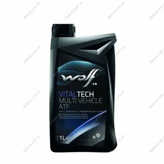 Трансмісійна олива " VITALTECH MULTI VEHICLE ATF Wolf 8305603
